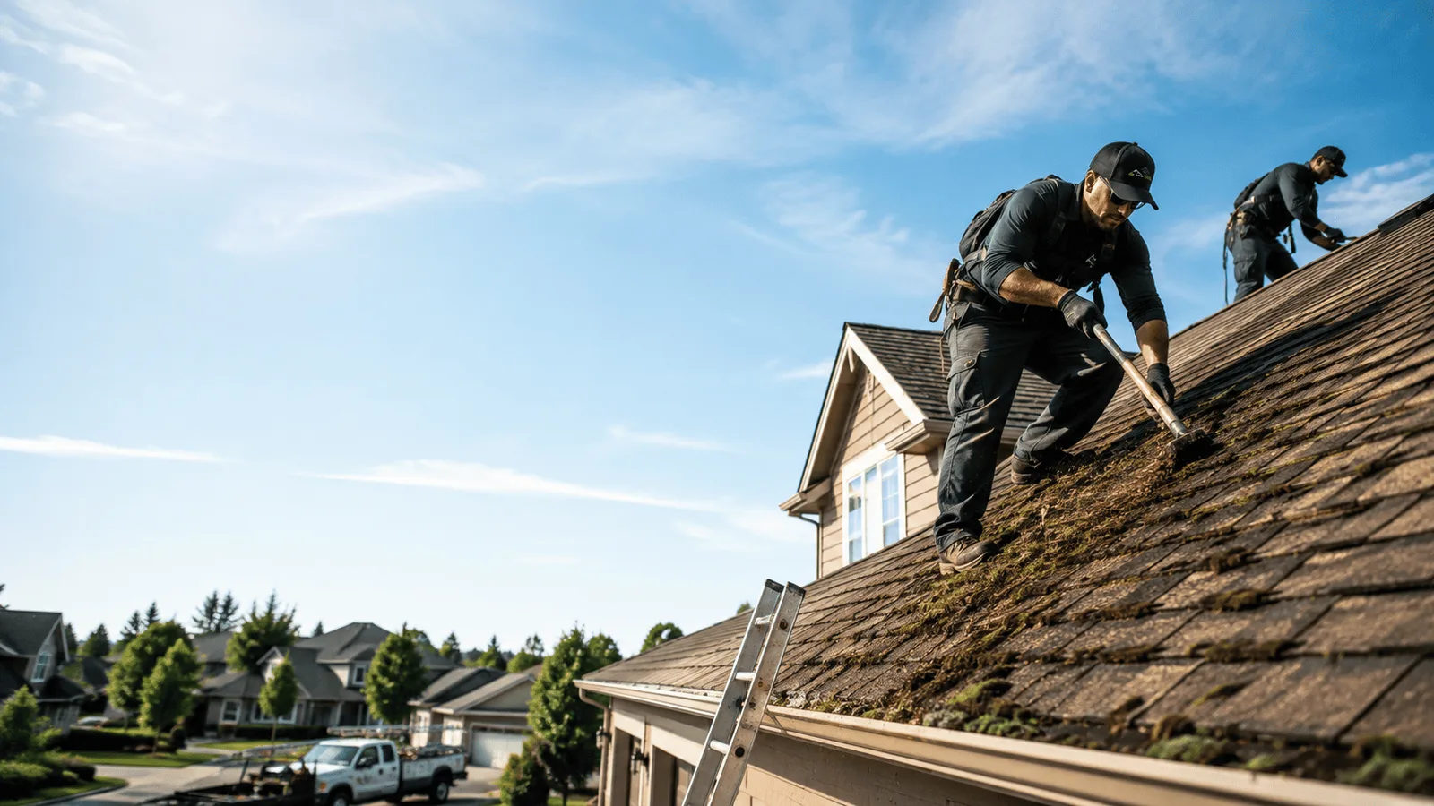 Roof Moss Removal in Edison, CA near me